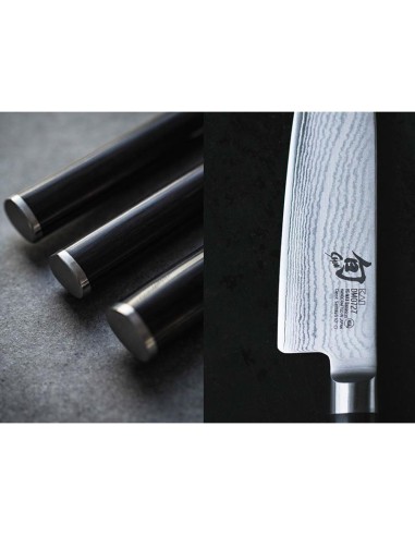 Couteau universel Japonais KAI – Lame damas inox de 10 cm