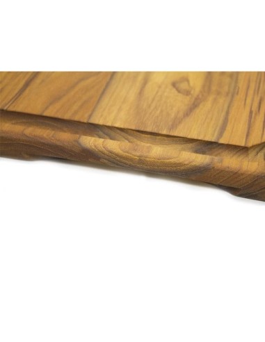 Planche à découper en teck STOLF 46 × 36 cm avec rigole