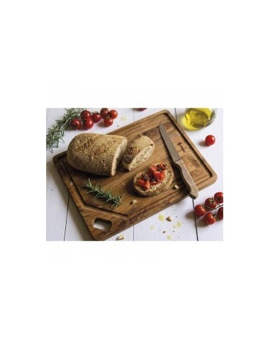 Planche à découper en teck STOLF 41 × 30,5 cm avec rigole
