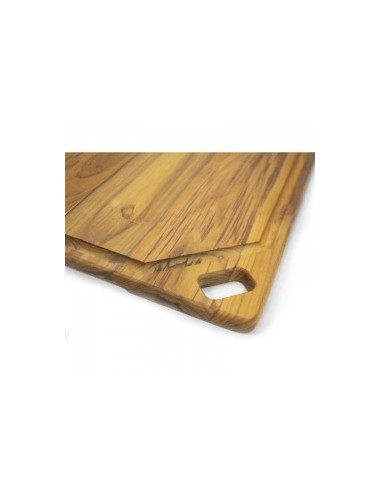 Planche à découper en teck STOLF 41 × 30,5 cm avec rigole
