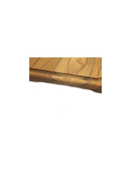 Planche à découper en teck STOLF 41 × 30,5 cm avec rigole