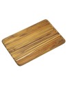 Planche à pain en teck STOLF 39 × 25 cm avec rigoles