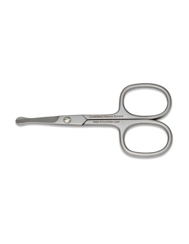 Ciseaux à nez, droits, à lentilles inox, 9.5cm