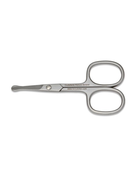 Ciseaux à nez, droits, à lentilles inox, 9.5cm